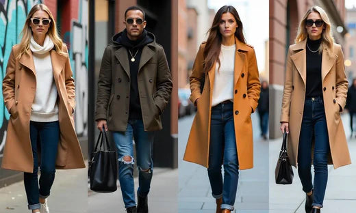 Street Style to Sophisticated: Jackets, Hoodies & Trench Coats for All