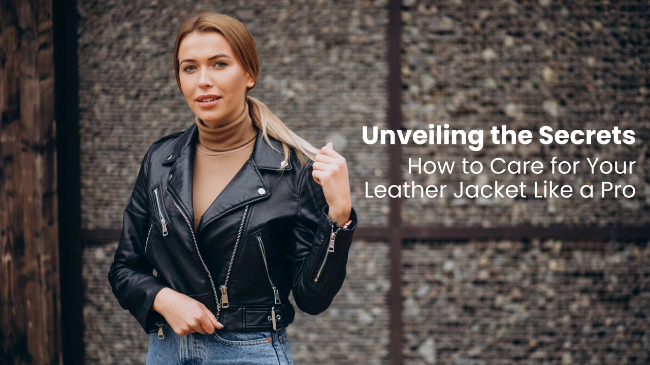 How to care for your leather jacket