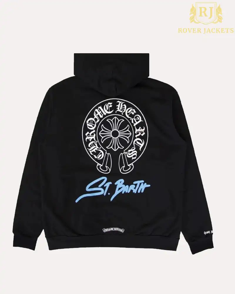 Chrome Hearts St. Barth Exclusive Zip-Up Hoodie - Rover Jackets Chrome Hearts St. Barth Exclusive Zip-Up Hoodie - Rover Jackets