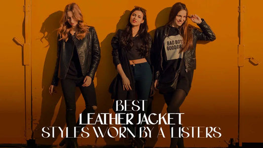Celebrity Spotlight: Best Leather Jacket Styles Worn by A-Listers