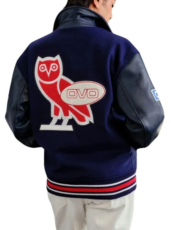 OVO x Oracle Red Bull Racing Varsity Jacket
