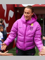 2025 England Lionesses Women’s Nike Purple Puffer Jacket
