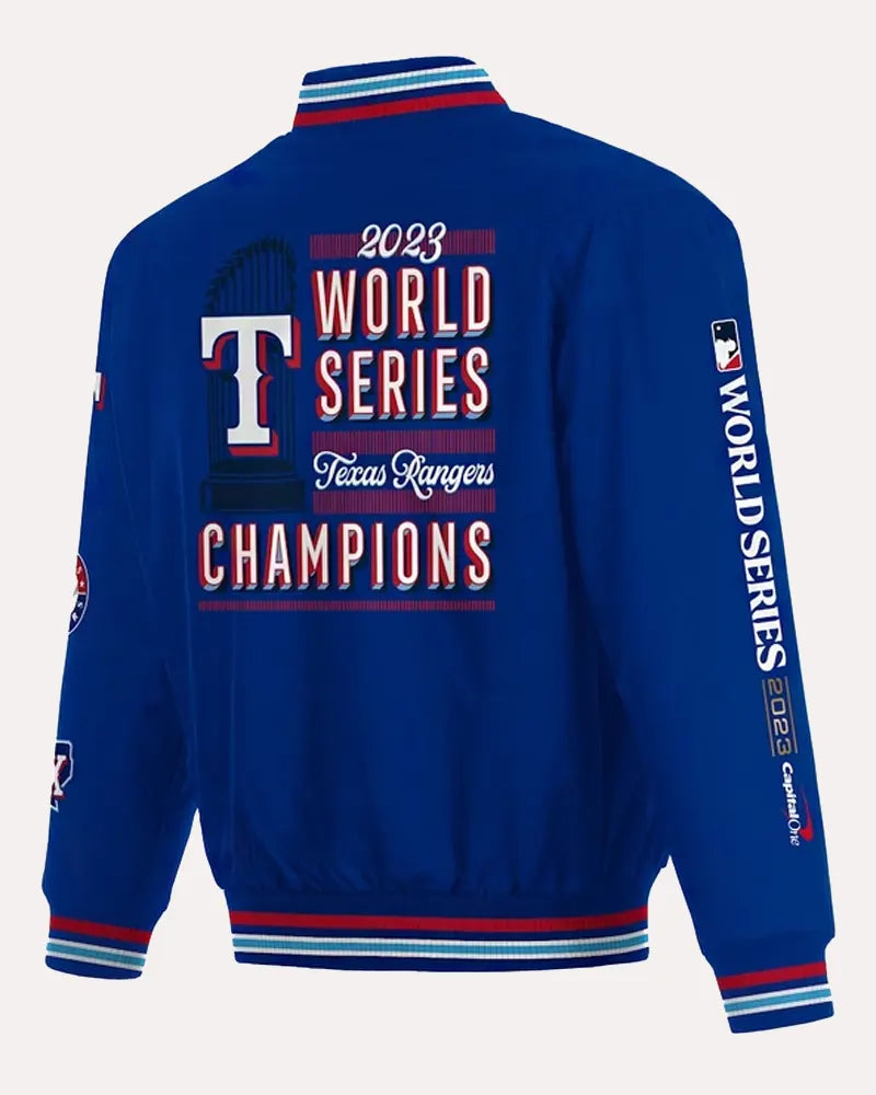 2023 World Series Texas Rangers Champions Jacket