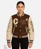 Unisex Chris Brown Breezy Bowl XX Letterman Wool Varsity Jacket