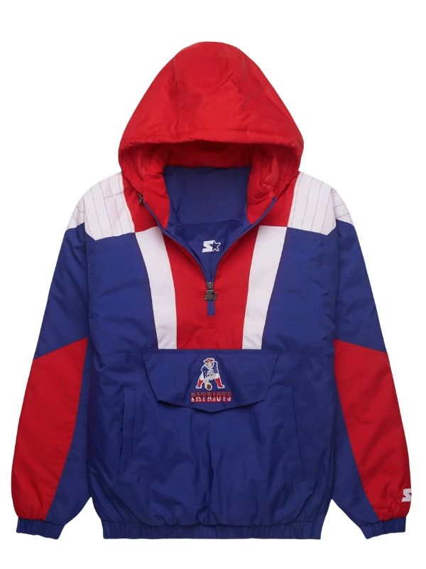 Patriots Retro Pullover Jacket
