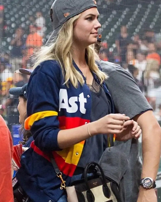 American Sweater Jacket Kate Upton Astros