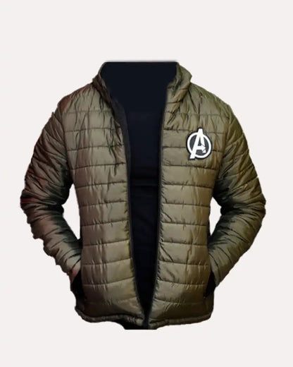 Avengers Puffer Jacket Olive