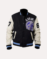 Detroit lions varsity jacket hotsell