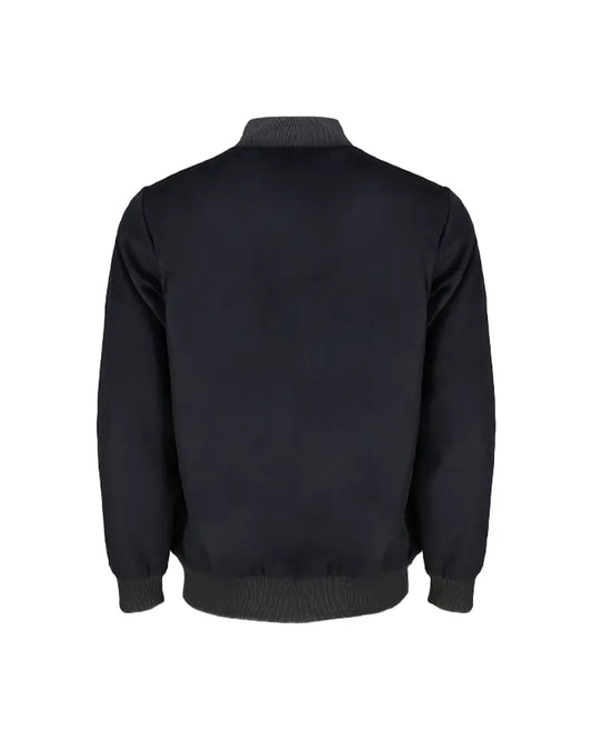 Black Wool Bomber Jacket Light Weight Mens