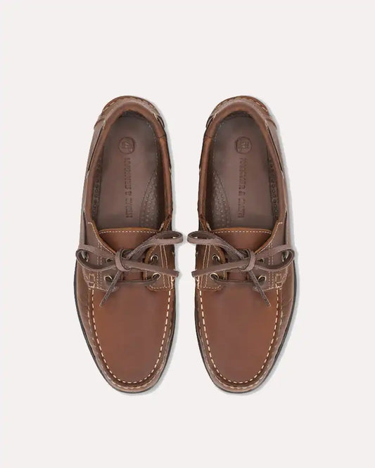 Bordo Boat Waxed Sterling Shoes