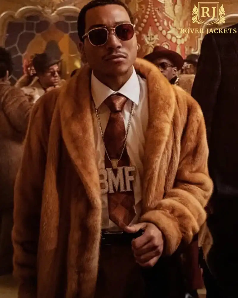 Brown Fur Coat BMF Lil Meech