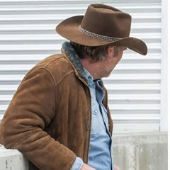 Walt longmire 2025 sheepskin coat