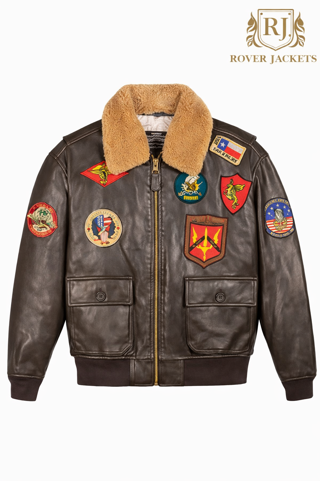 TOP GUN SIGNATURE SERIES LEATHER JACKET