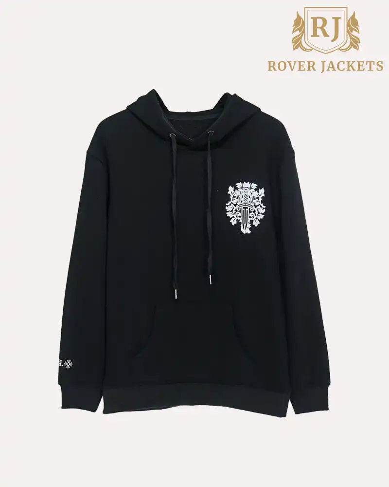 Chrome Hearts Vine Dagger Hoodie Black