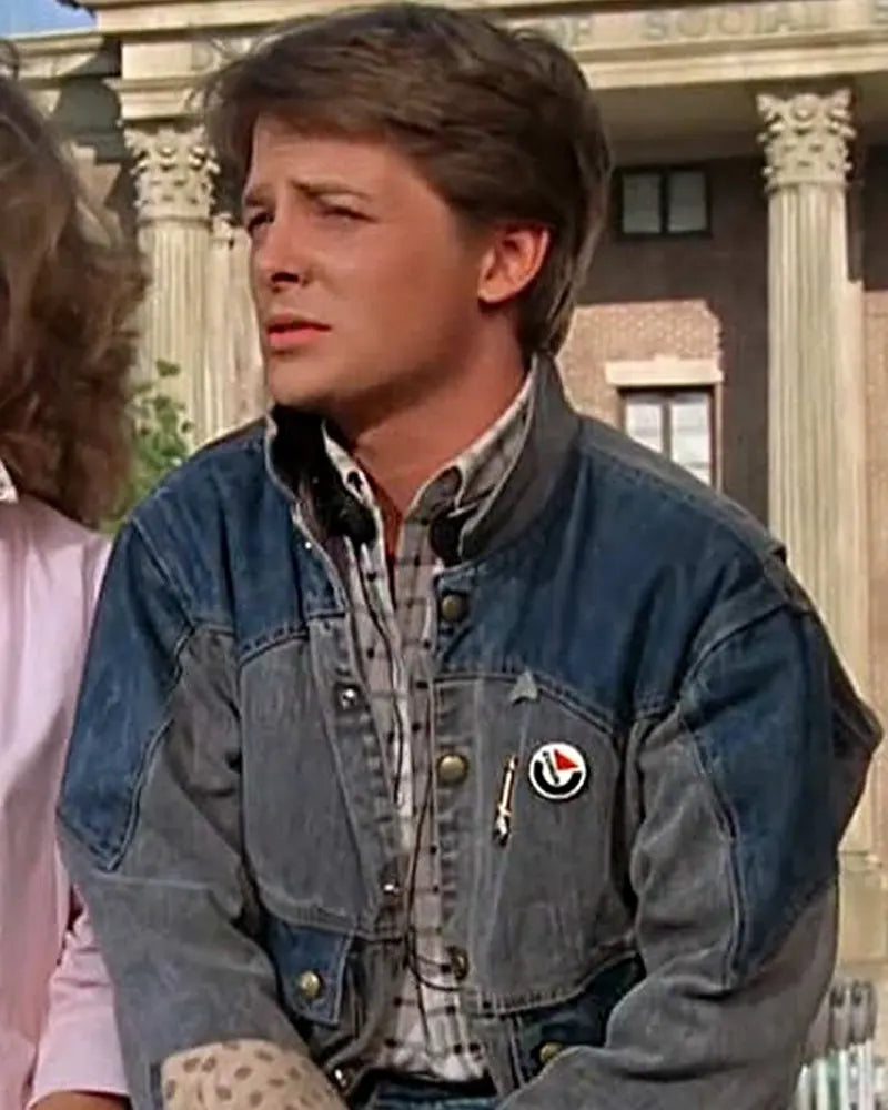 Denim jacket sales front and back