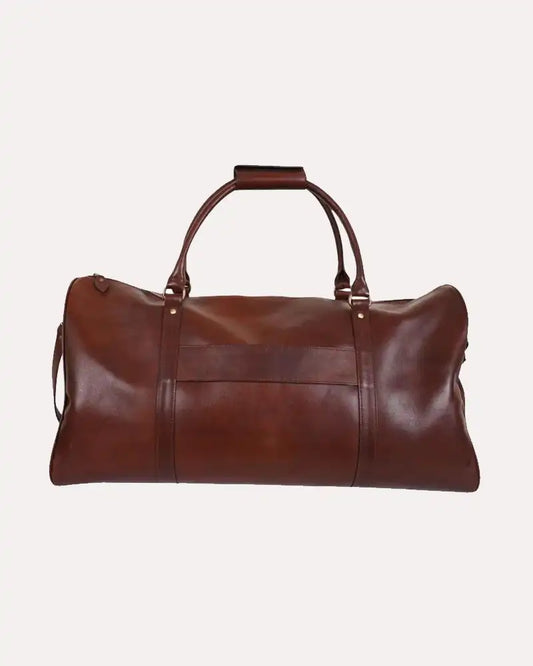 Duffel Bag Genuine Leather Brown