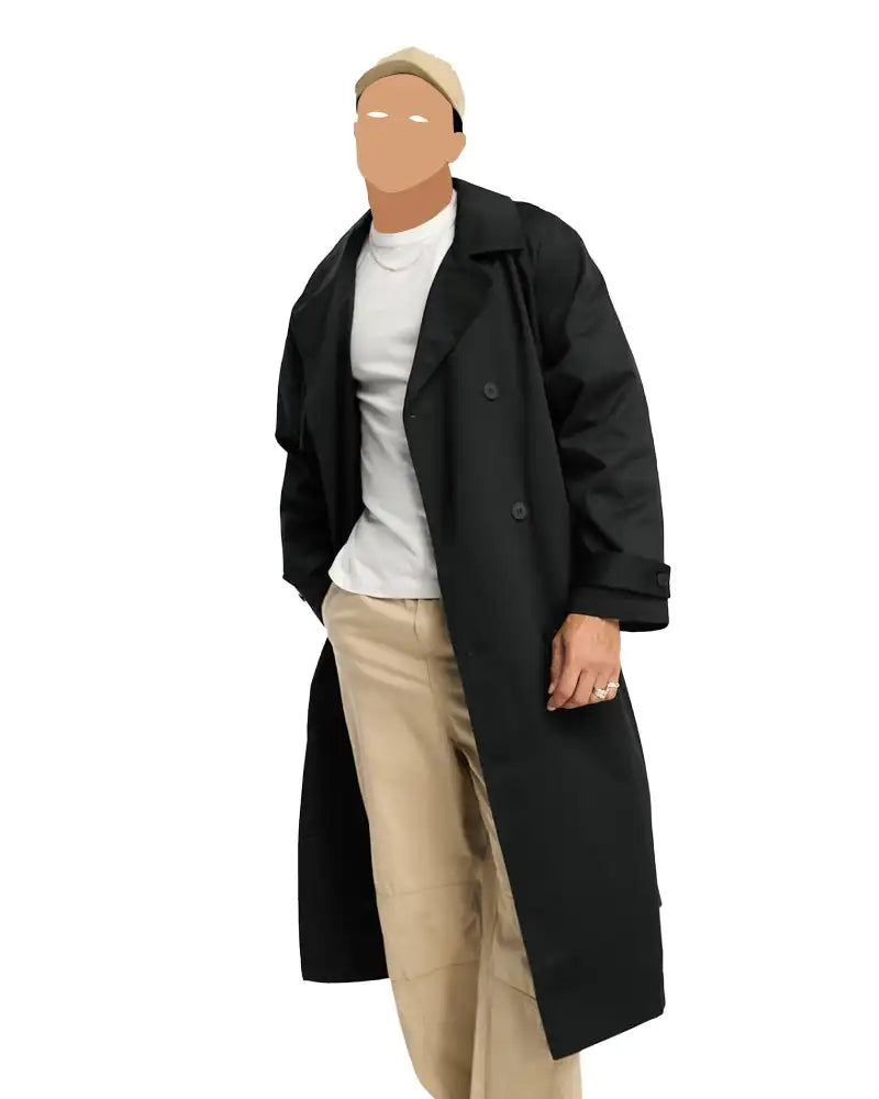 Extreme Oversize Casual Trench Coat