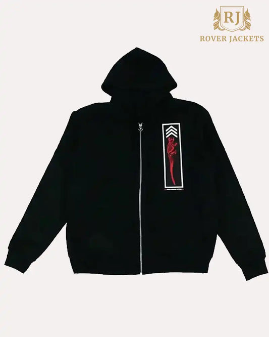 Foti Jarvis Block Zip Hoodie Chrome Hearts