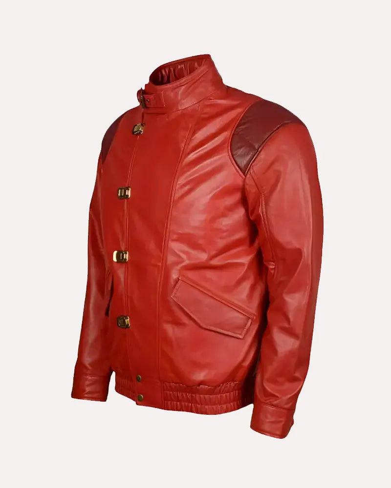 Good For Health Bad For Education Capsule Pill Akira Kaneda Leather Jacket