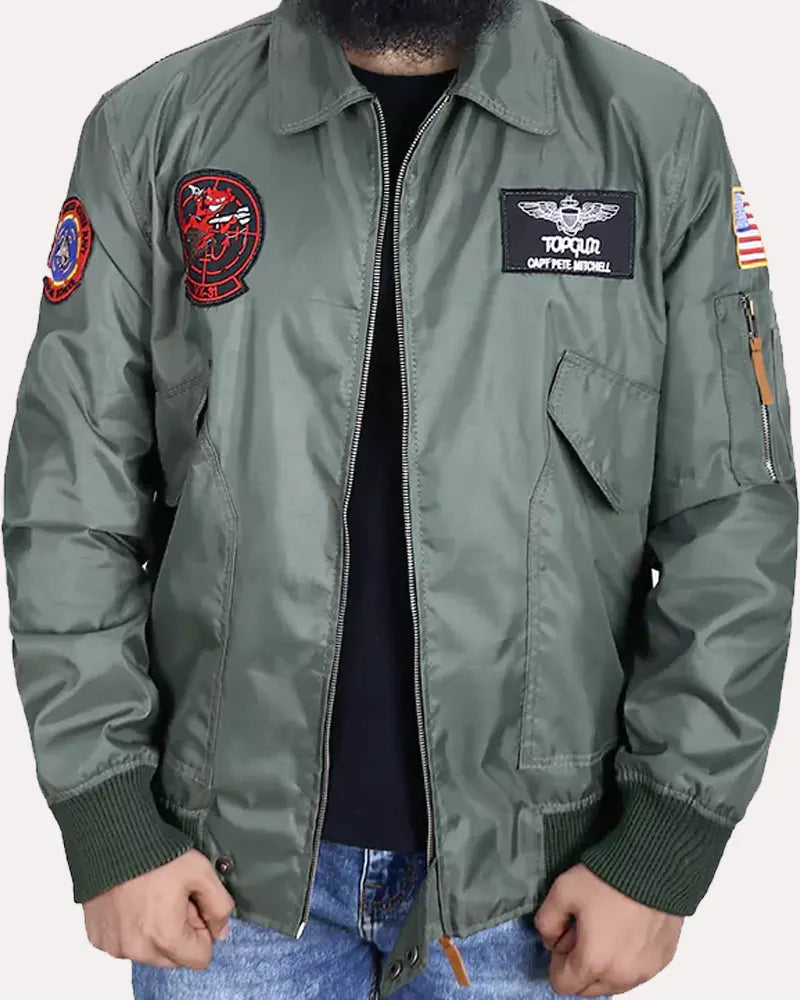 Top gun maverick bomber 2025 jacket