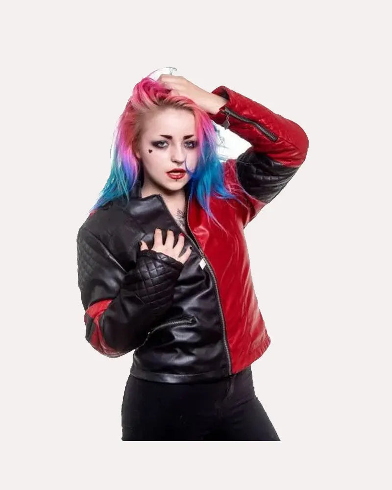 Harley Quinn Suicide Squad Live Fast Die Clown Jackets