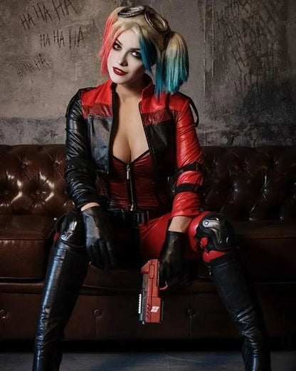 Injustice 2 Harley Quinn Leather Jacket