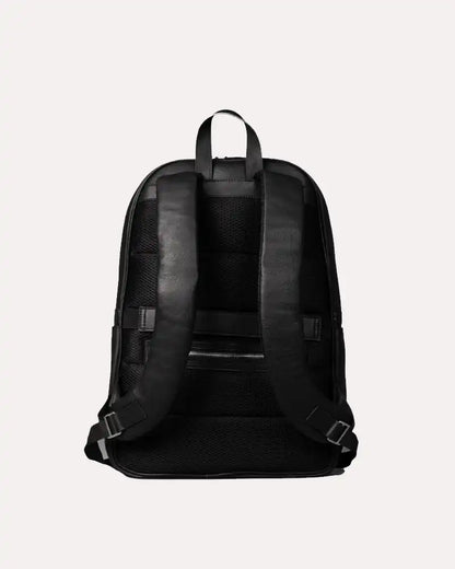 Lambskin Leather Backpack Black