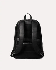 Lambskin Leather Backpack Black