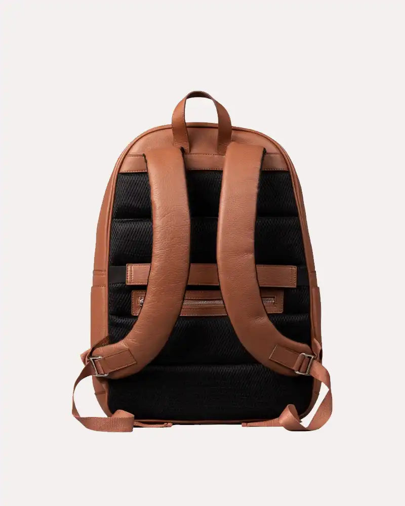 Leather Backpack Brown