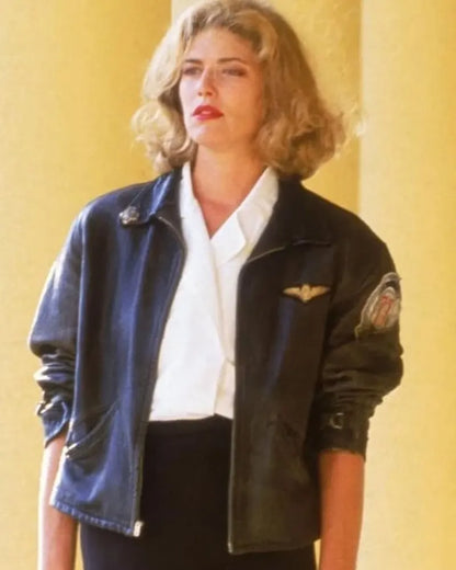 Kelly Mcgillis Top Gun Jacket