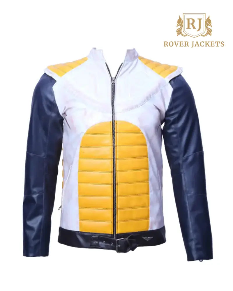 Men's Dragon Ball Z Vegeta Leather Jacket - Prince Of Saiyans