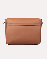 Leather Messenger Brown Bag