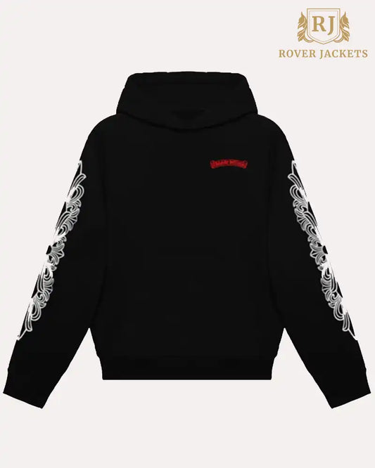 Matty Boy Flower Chomper Hoodie Black Chrome Hearts