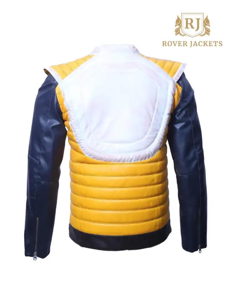 Men's Dragon Ball Z Vegeta Leather Jacket - Prince Of Saiyans