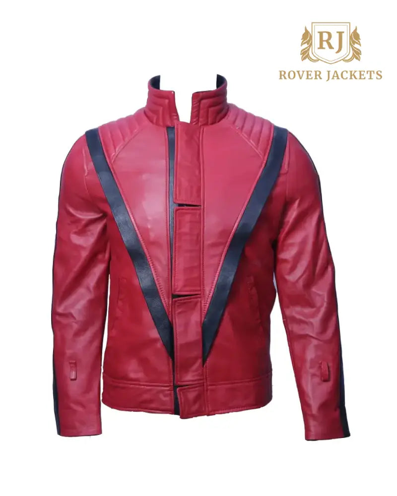 Men's Michael Jackson Thriller Jacket - Iconic Red Leather