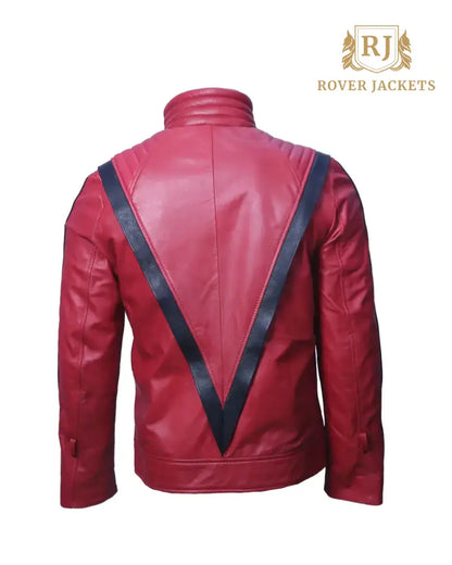 Men's Michael Jackson Thriller Jacket - Iconic Red Leather