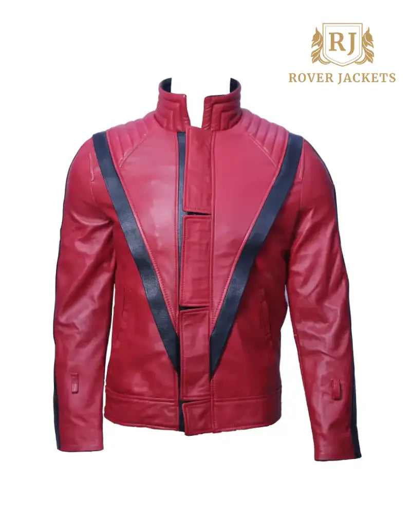 Men's Michael Jackson Thriller Jacket - Iconic Red Leather