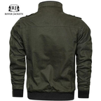 Mens Six Pocket Army Green G4 Bomber jacket
