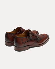 Monk Strap Brown Shoes Mitchell