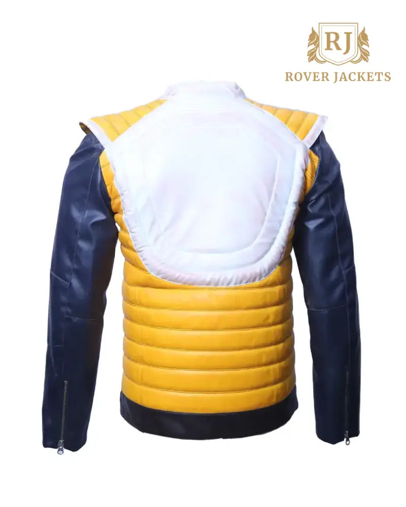 Men's Dragon Ball Z Vegeta Leather Jacket - Prince Of Saiyans