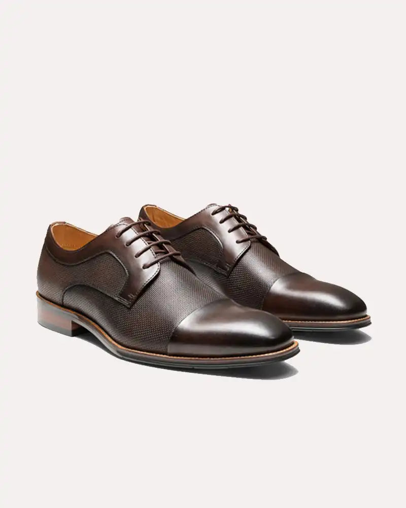 Rashford Brown Derby Shoes