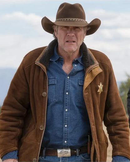 Robert Taylor Sheriff Walt Longmire Brown Coats