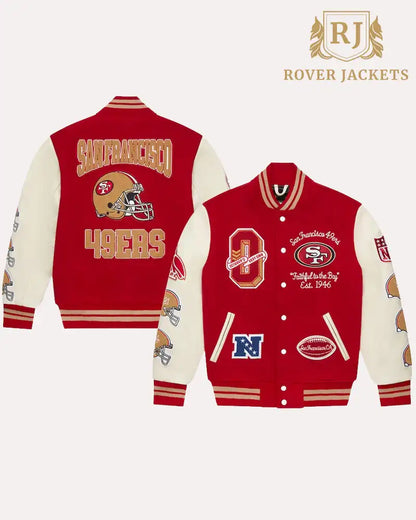 Starter San Francisco 49ers Ovo Varsity Jacket