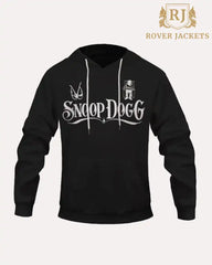 Snoop Dogg Death Row Records Logo Black Hoodie - Roverjackets