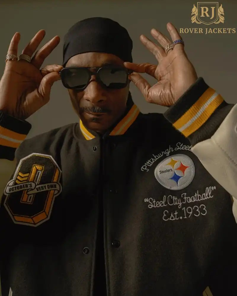 Snoop Dogg Pittsburgh Steelers Ovo Jacket