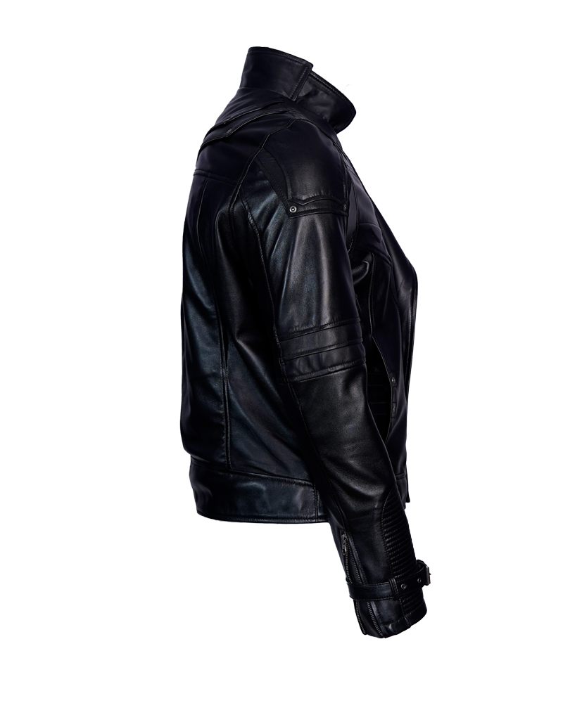 Guardians of the Galaxy 2 Star Lord Chris Black Leather Jacket