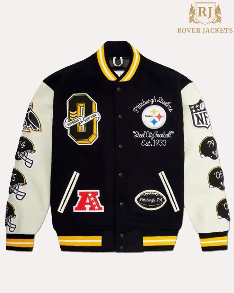 Steelers Ovo Jacket Snoop Dogg Pittsburgh