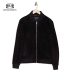 Suede Bomber jacket