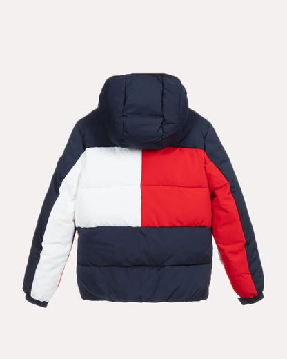 Teen Blue Logo Down Bubble Tommy Hilfiger Puffer Jacket