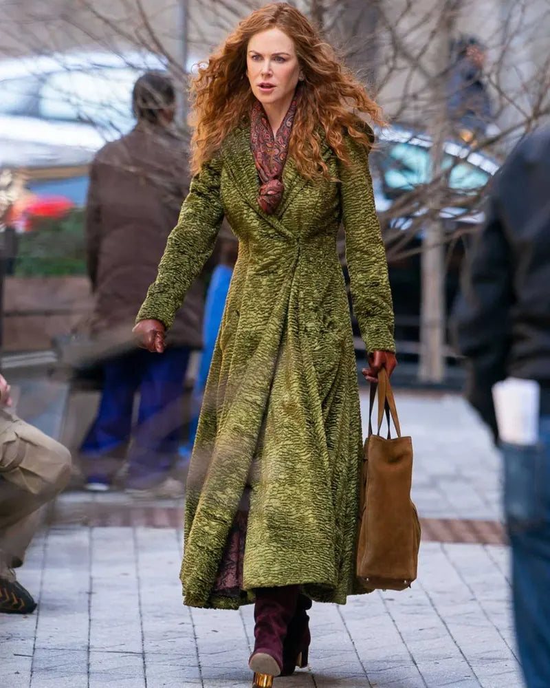 The Undoing Nicole Kidman Grace Sachs SO1 Green Coat